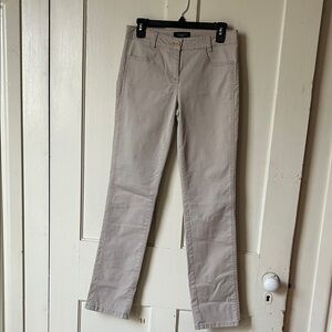 Ralph Lauren Khaki Straight-Leg Trousers